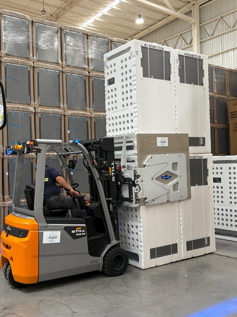 Pinza para cajas (carton clamp)