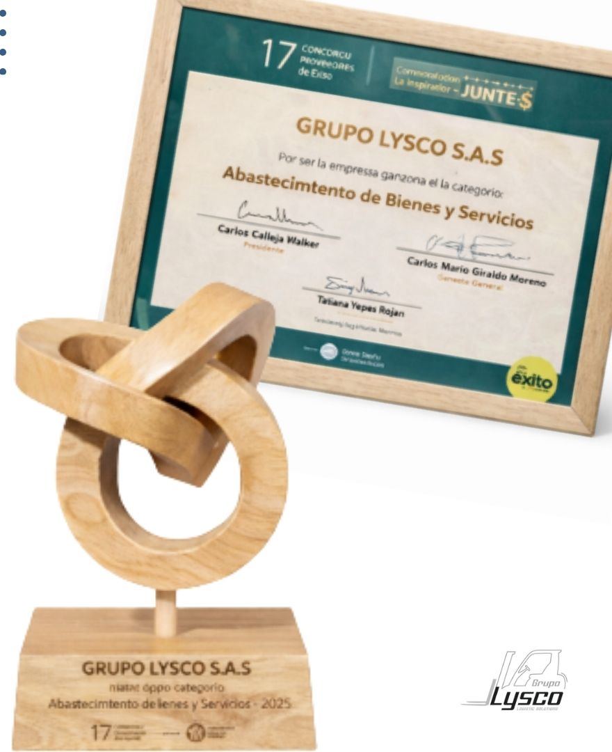 Reconocimiento de Grupo Éxito a Grupo Lysco